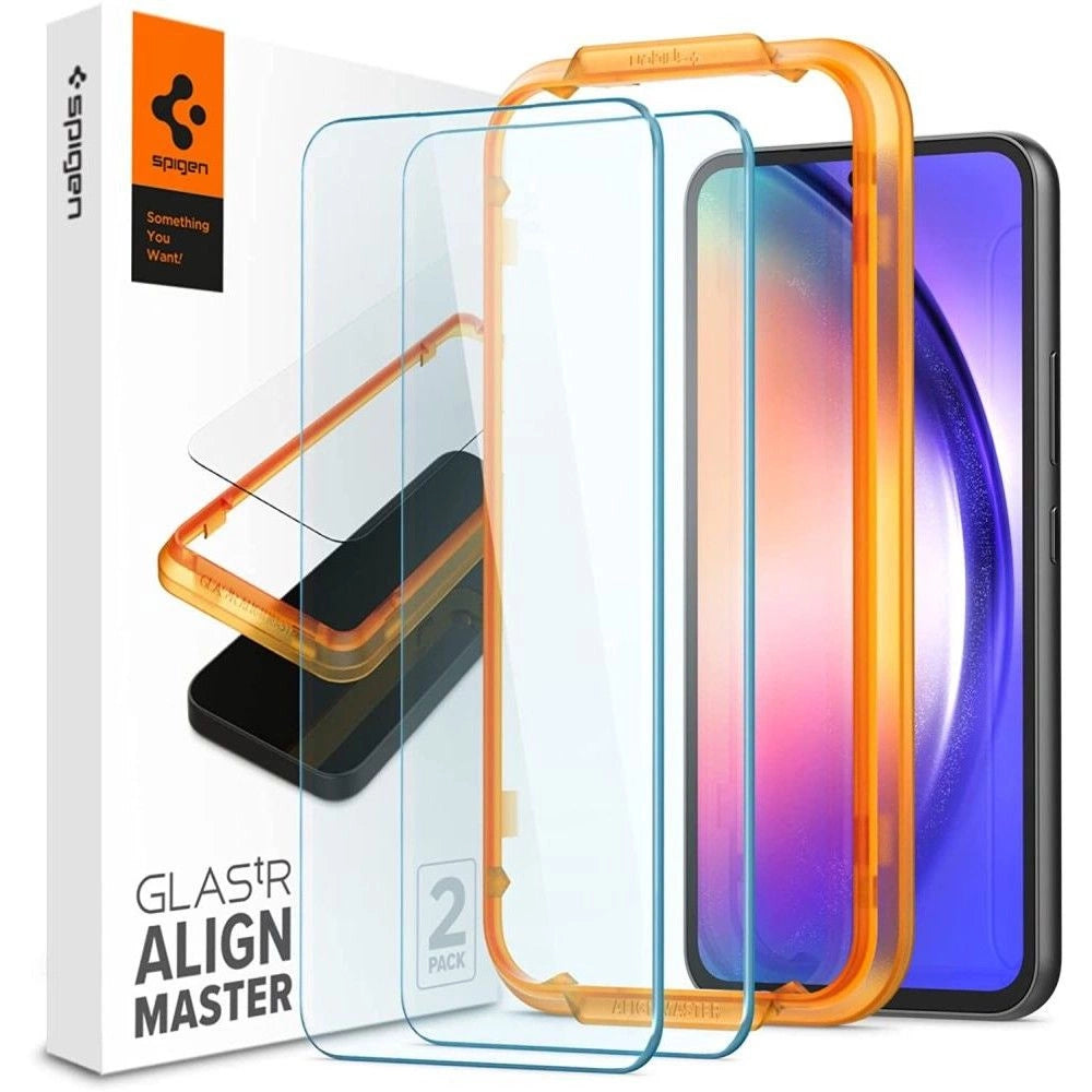 Spigen ALM Glas.tR hærdet glas til Samsung Galaxy A54 5G - 2 stk.