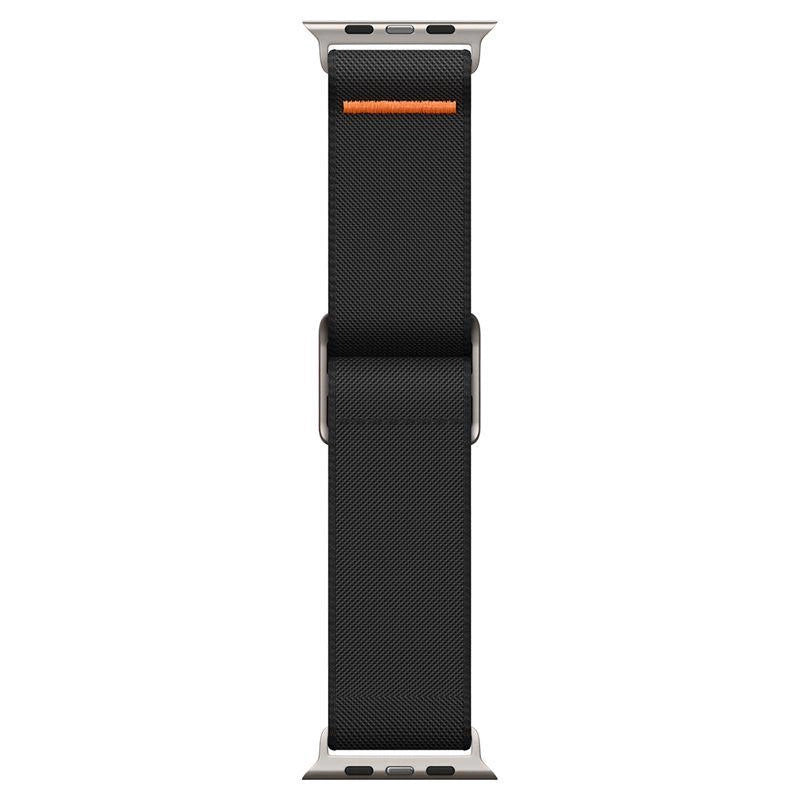 Spigen Fit Lite Ultra Strap til Apple Watch 4/5/6/7/8/9/SE/Ultra (42/44/45/49 mm) - sort