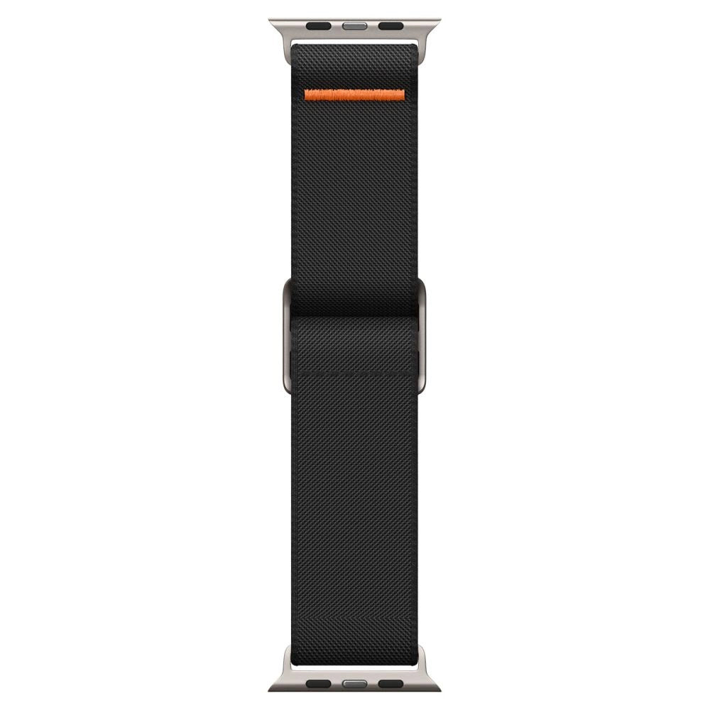 Spigen Fit Lite Ultra Strap til Apple Watch 4/5/6/7/8/9/SE/Ultra (42/44/45/49 mm) - sort