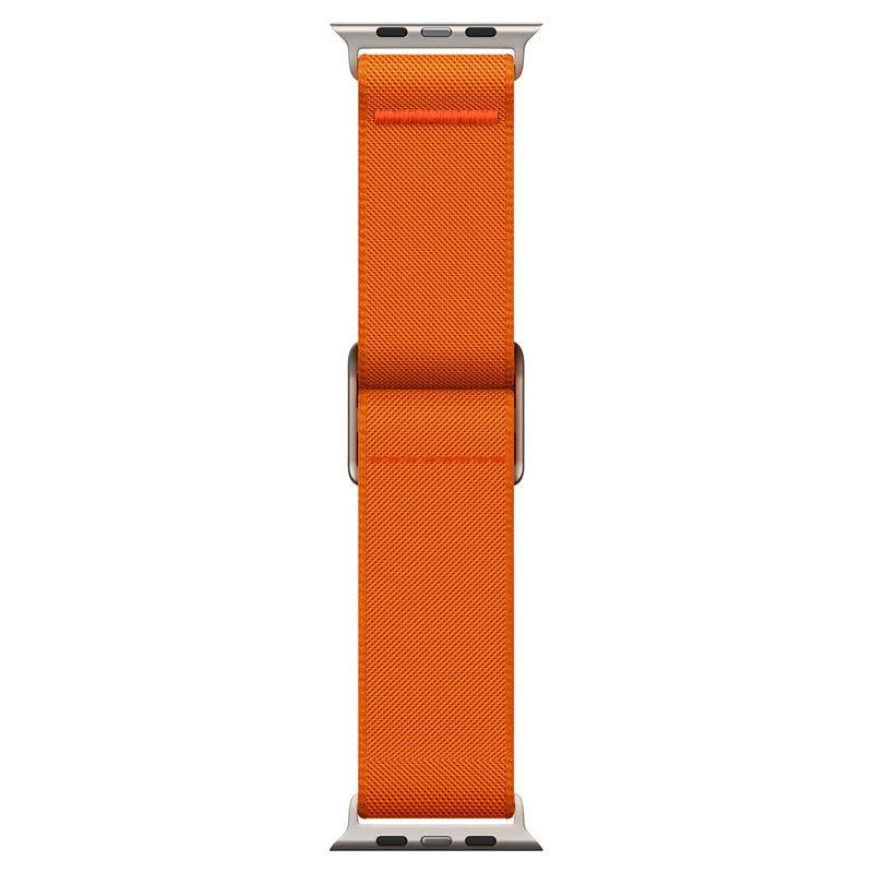 Spigen Fit Lite Ultra Strap til Apple Watch 4 / 5 / 6 / 7 / 8 / SE / Ultra (42/44/45/49 mm) - Orange