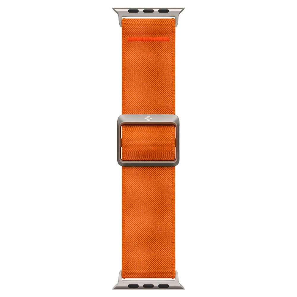 Spigen Fit Lite Ultra Strap til Apple Watch 4 / 5 / 6 / 7 / 8 / SE / Ultra (42/44/45/49 mm) - Orange