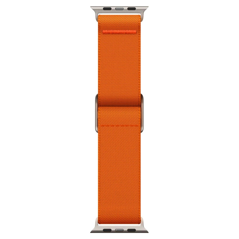Spigen Fit Lite Ultra Strap til Apple Watch 4 / 5 / 6 / 7 / 8 / SE / Ultra (42/44/45/49 mm) - Orange