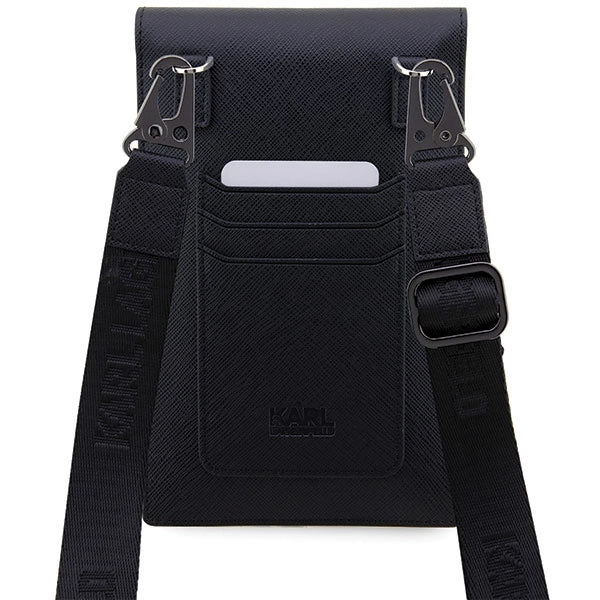 Karl Lagerfeld Handbag KLWBSAKCPMK black/black Saffiano Karl & Choupette