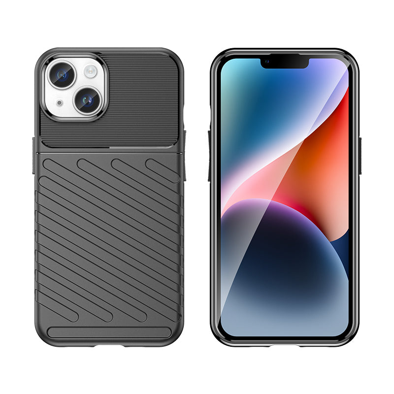 Pansret iPhone 15 Plus Thunder Case - blå