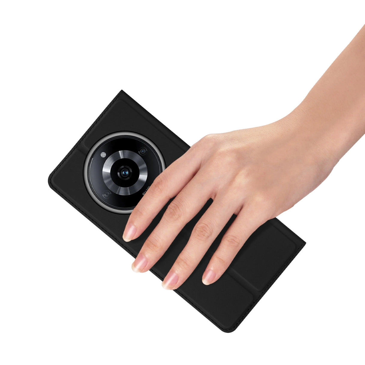 Dux Ducis Skin Pro Case Realme 11 Flip Card Wallet Stand Black