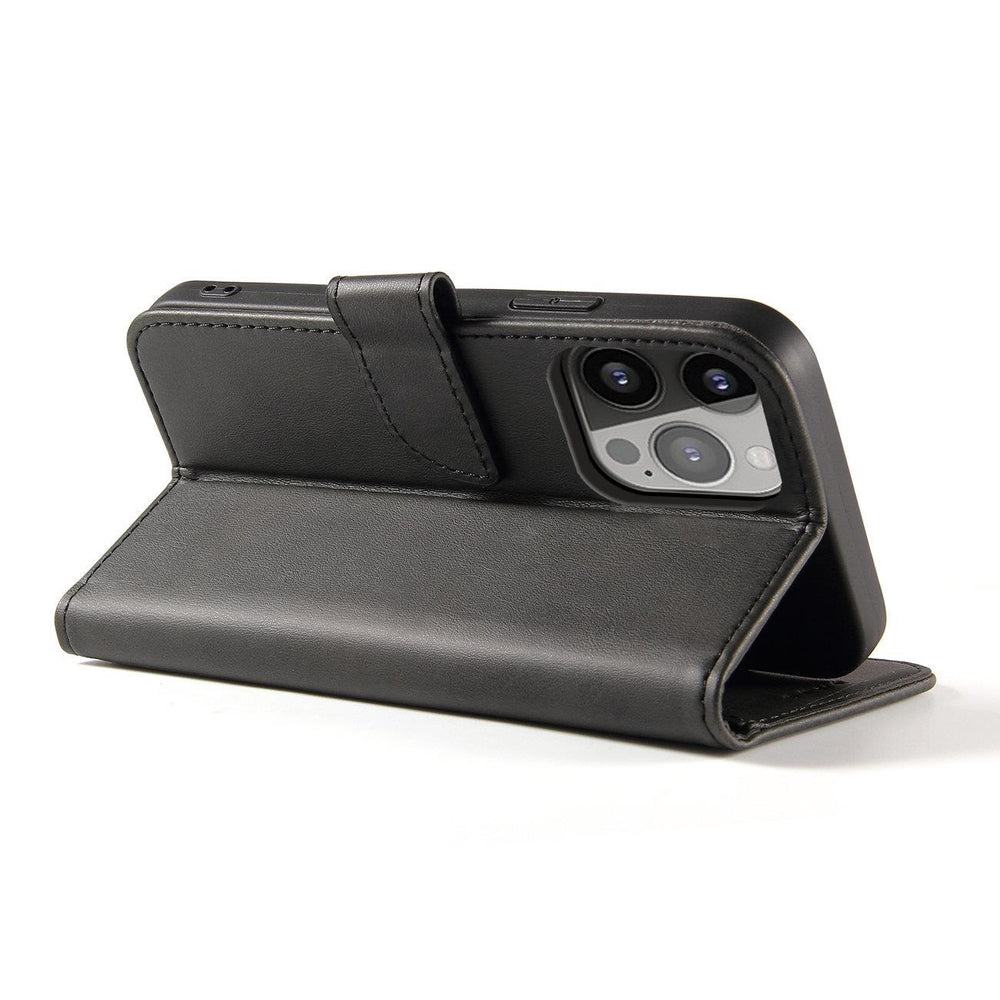 Magnet Case Case for Honor Magic5 cover med flap wallet stand sort