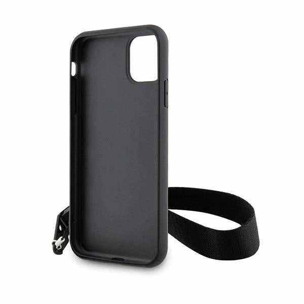 Karl Lagerfeld KLHCN61SAKLMBSK iPhone 11 / Xr 6.1" black/black hardcase Monogram Losange Saffiano