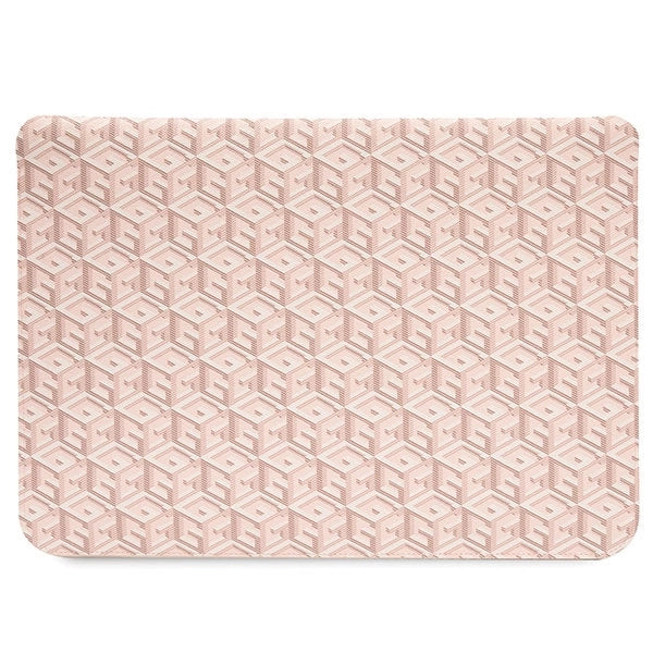 Guess GCube Stripes case for a 14" laptop - pink
