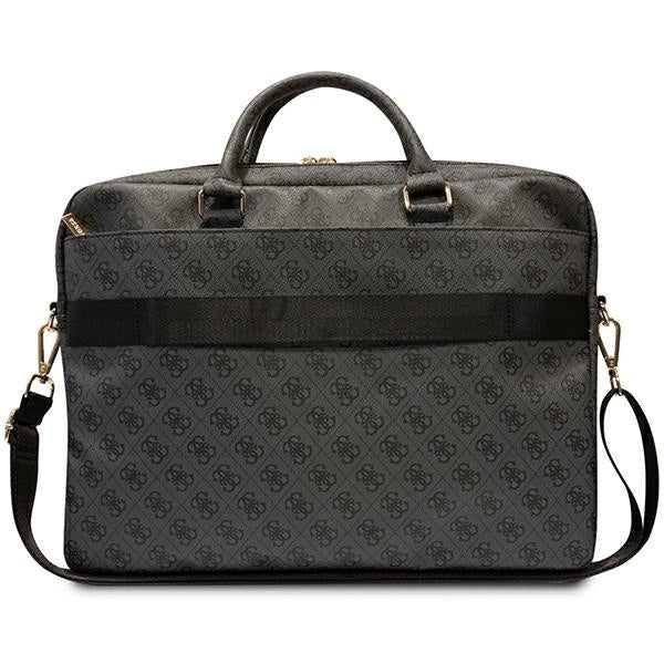 Guess 4G Printed Stripes bag for a 16" laptop - black