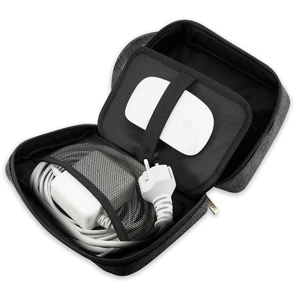 Guess Bag GUHBP4RPSK Organizer sort/sort 4G trykte striber