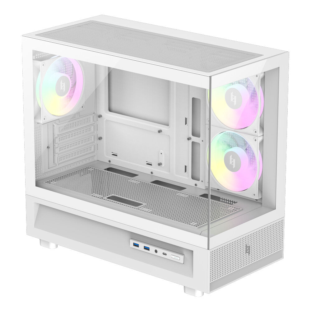 GameMax NEX C31 WH computeretui Hvid