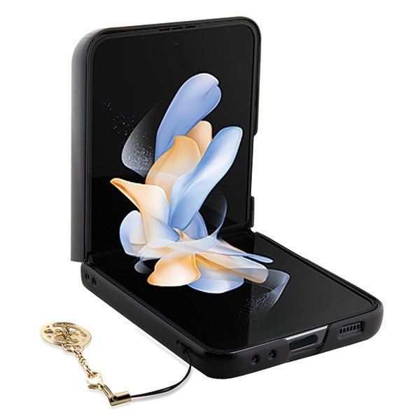 Guess 4G Charms Collection case til Samsung Galaxy Z Flip 5 - brun