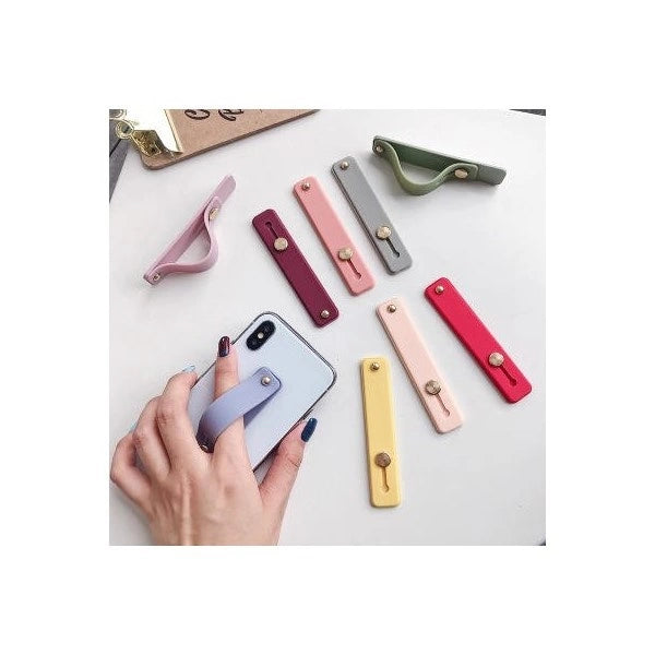 Selvklæbende fingerholder med lynlås - orange