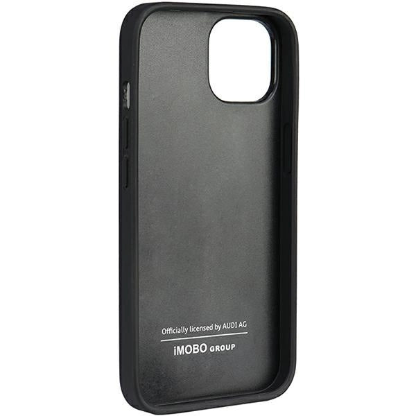Audi Genuine Leather iPhone 11 / Xr 6.1" black/black hardcase AU-TPUPCIP11R-Q8/D1-BK