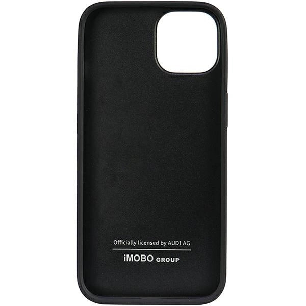 Audi Genuine Leather iPhone 11 / Xr 6.1" black/black hardcase AU-TPUPCIP11R-Q8/D1-BK