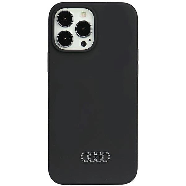 Audi Silicone Case iPhone 13 Pro Max 6.7" sort/sort hardcase AU-LSRIP13PM-Q3/D1-BK