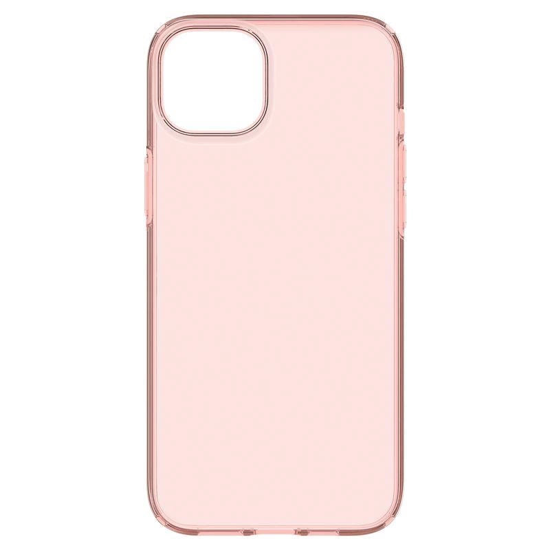 Spigen Crystal Flex iPhone 15 Plus Case - Pink/gennemsigtigt