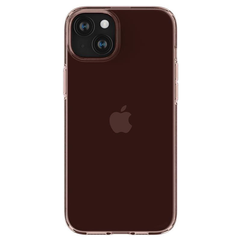 Spigen Crystal Flex iPhone 15 Plus Case - Pink/gennemsigtigt