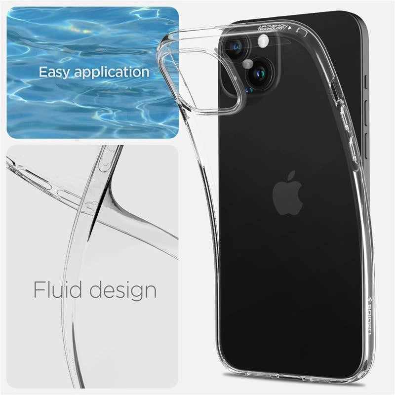 Spigen Crystal Flex Case til iPhone 15 Plus - klar