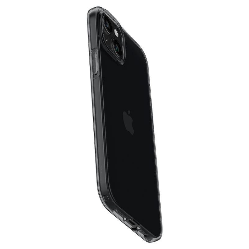 Spigen Crystal Flex iPhone 15 Plus Case - Grå-gennemsigtigt