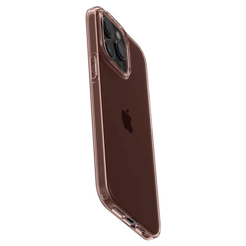 Spigen Crystal Flex Case til iPhone 15 Pro Max - Pink/gennemsigtigt
