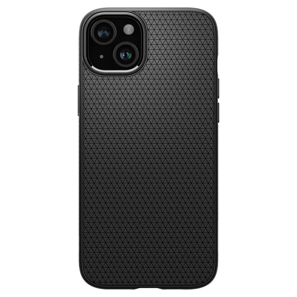 Spigen Liquid Air Case til iPhone 15 Plus - Matte sort
