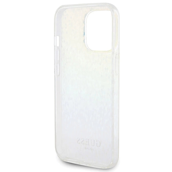 Guess IML Faceted Mirror Disco Iridescent Case til iPhone 15 Pro Max - flerfarvet