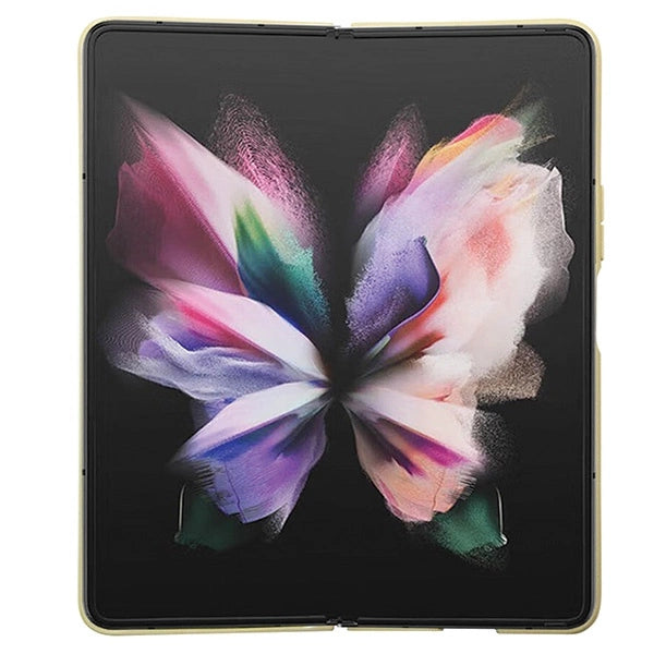 Guess Glitter Script case for Samsung Galaxy Z Fold 5 - gold