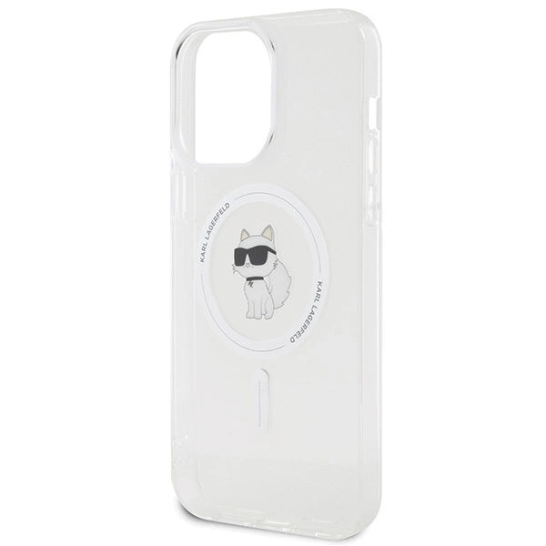 Karl Lagerfeld IML Choupette MagSafe case for iPhone 15 Pro Max - transparent