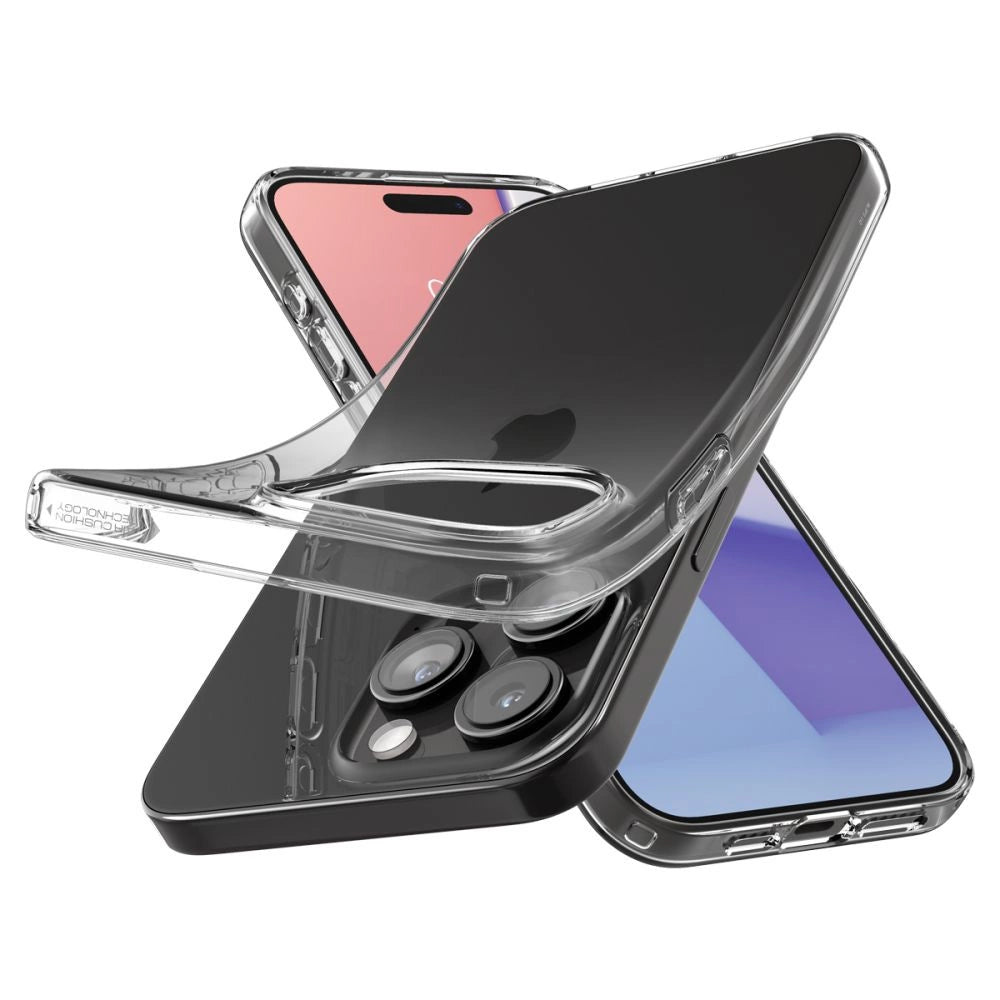 Spigen Liquid Crystal iPhone 15 Pro Case - klar