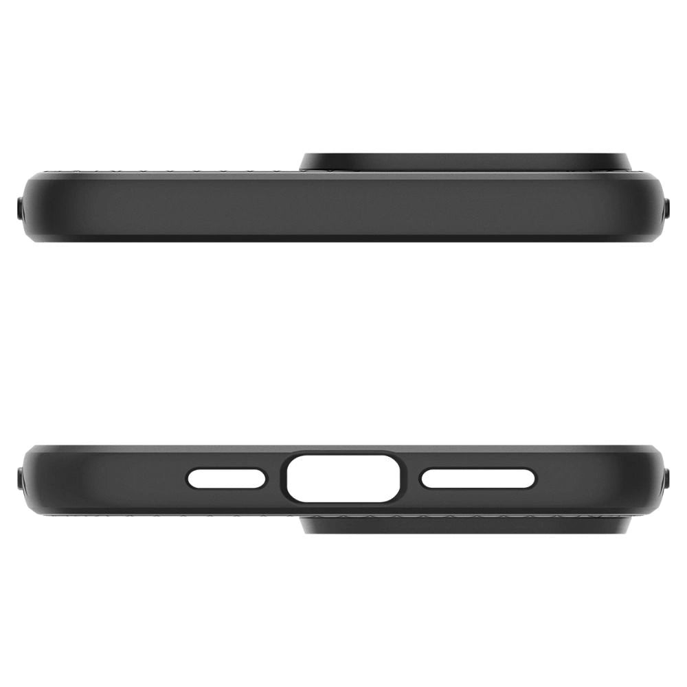Spigen Liquid Air Case til iPhone 15 Pro Max - Matte Black