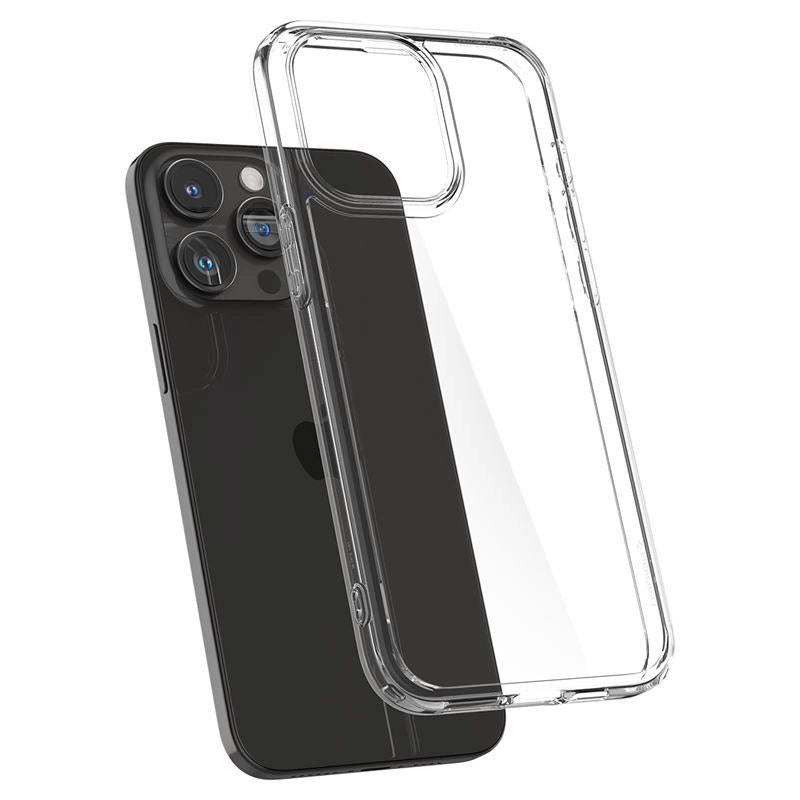 Spigen Crystal Hybrid Case til iPhone 15 Pro Max - klar