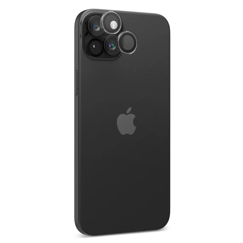 Spigen Glas.tR EZ Fit Optik Pro Camera Cover til iPhone 15 / iPhone 15 Plus - 2 stk.