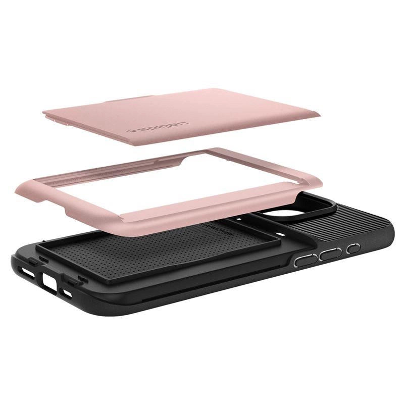 Spigen Slim Armor CS Case til iPhone 15 Pro Max - Pink