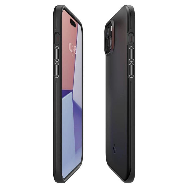 Spigen Thin Fit iPhone 15 Case - sort