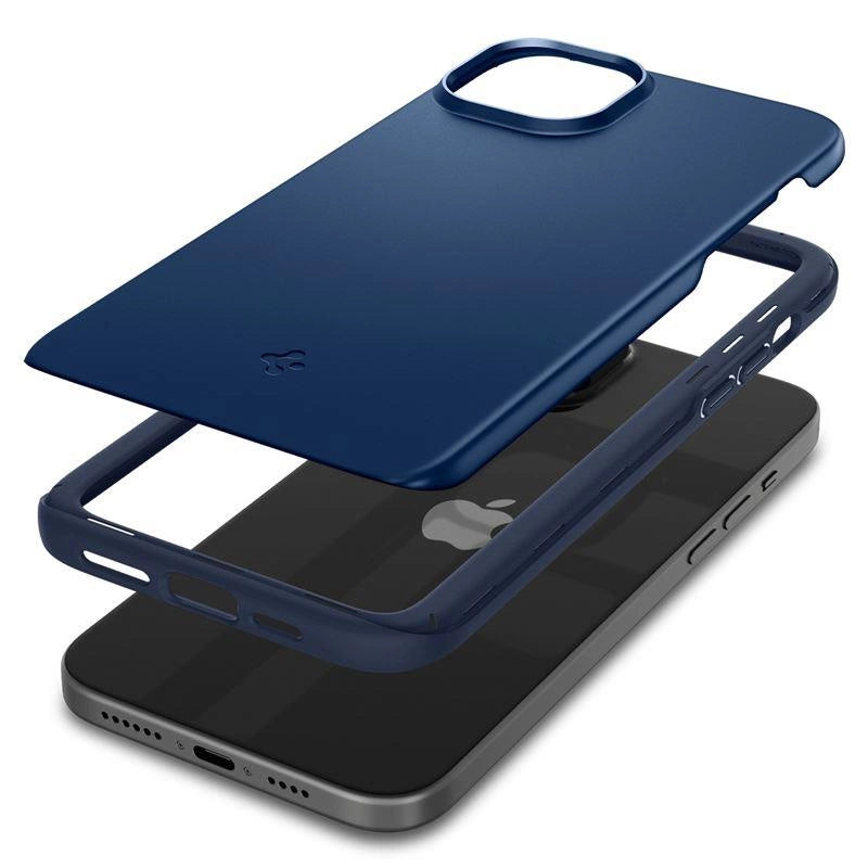 Spigen Thin Fit iPhone 15 Plus Case - Blue