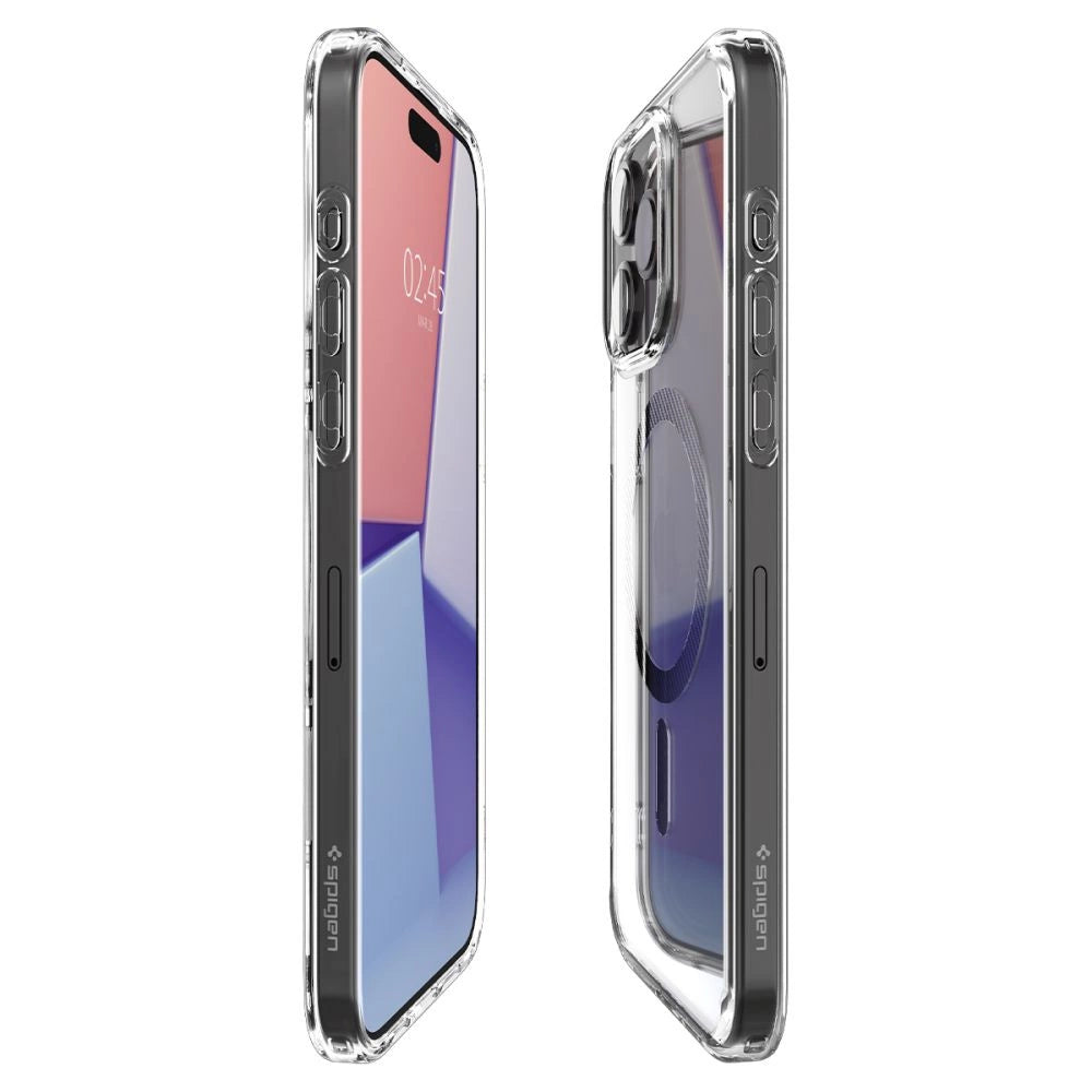 Spigen Ultra Hybrid Mag Case med MagSafe til iPhone 15 Pro Max - Grå