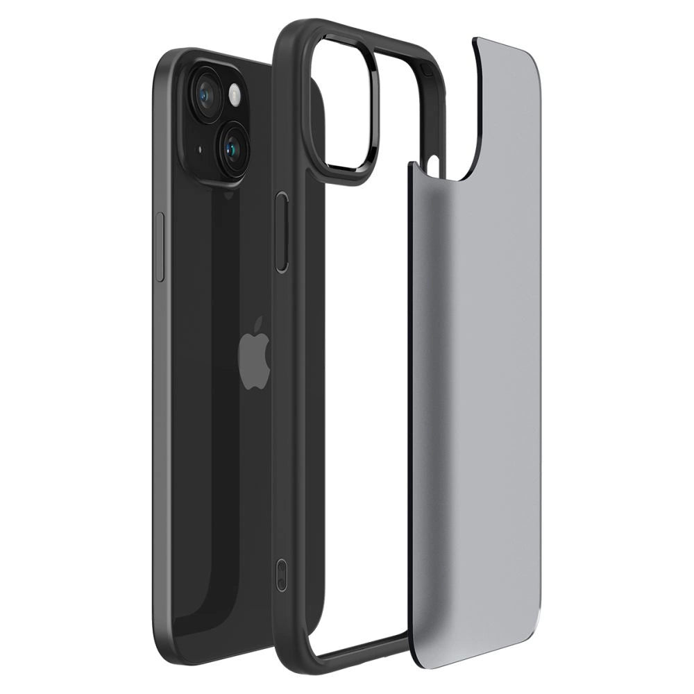 Spigen Ultra Hybrid iPhone 15 Case - klar sort