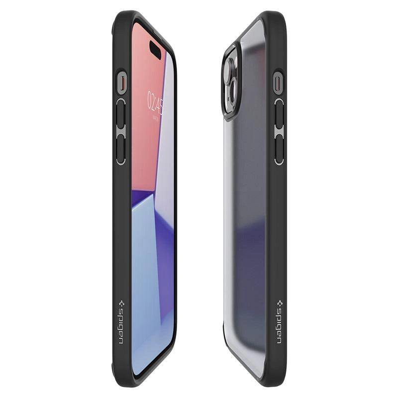 Spigen Ultra Hybrid iPhone 15 Plus-kasse - sort