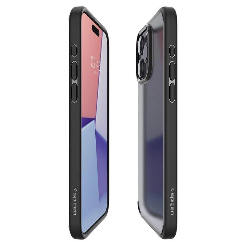 Spigen Ultra Hybrid iPhone 15 Pro Max Case - klar sort