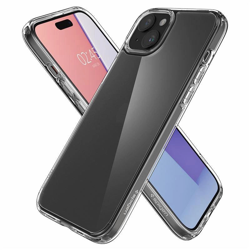 Spigen Ultra Hybrid Case til iPhone 15 Plus - Clear Matte