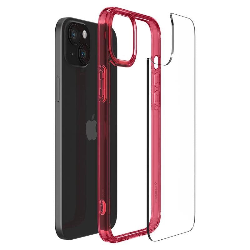 Spigen Ultra Hybrid iPhone 15 Plus Case - rød