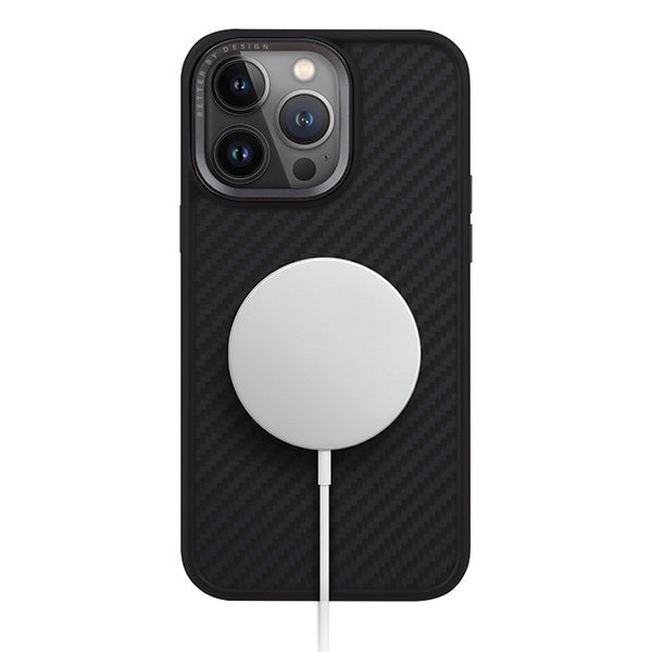 Uniq Keva Magclick opladningsfoder til iPhone 15 Pro Max - sort