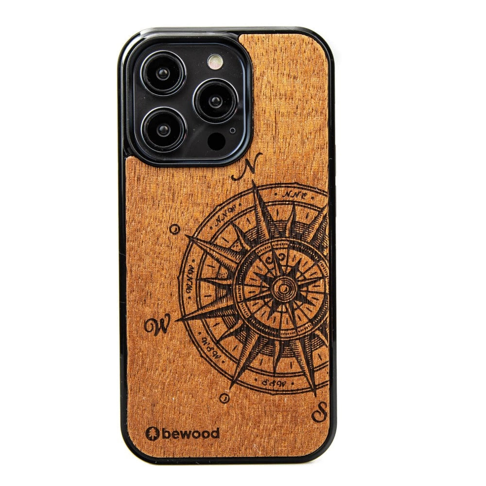 Bewood Traveler Merbau trægulv til iPhone 15 Pro