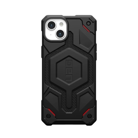 UAG Monarch Pro case with MagSafe for iPhone 15 Plus - black kevlar