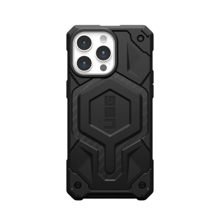 UAG Monarch Pro-kasse med MagSafe til iPhone 15 Pro Max - sort kulstof