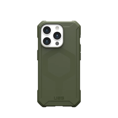 UAG Essential Armor MagSafe-hylster til iPhone 15 Pro - grønt
