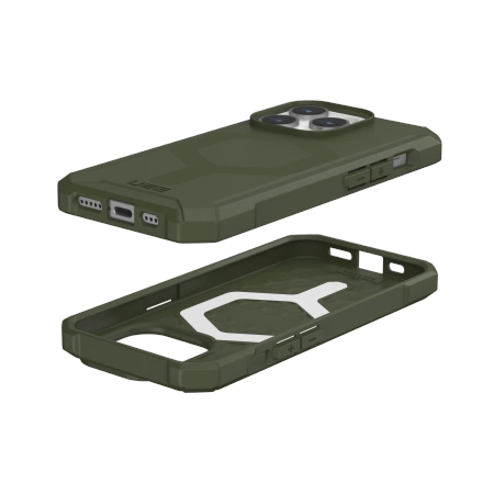 UAG Essential Armor MagSafe-hylster til iPhone 15 Pro - grønt