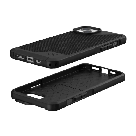 UAG Metropolis LT MagSafe case for iPhone 15 Plus - black kevlar