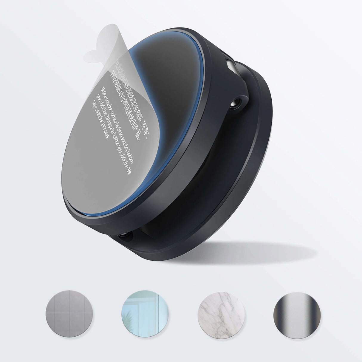 Baseus MagPro foldbar magnet holder til telefonen - sort